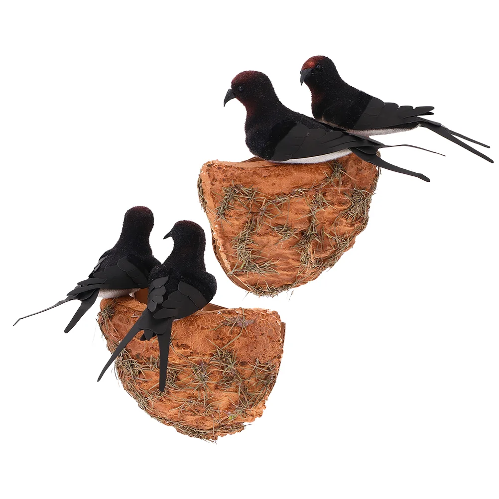 2 Sets Mini Bird Figurine Decor Home Rustic Farmhouse Birdhouse Photography Prop Outdoor Ornament
2 Sets Mini Bird Figurine Decor Home Rustic Farmhouse Birdhouse Photography Prop Outdoor Ornament