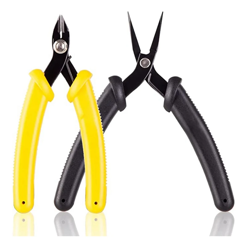 

DIY Tools Scissors And Needle Nose Pliers Set For Metal Puzzles Assembling Cutting And Bending Tools Kit