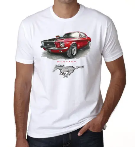 Hot Sale 100% Cotton Mustang Red Men'S Kids T Shirt Top Rac Car White Tee Shirt Custom Aldult Teen Unisex Fashion Funny New
Hot Sale 100% Cotton Mustang Red Men'S Kids T Shirt Top Rac Car White Tee Shirt Custom Aldult Teen Unisex Fashion Funny New