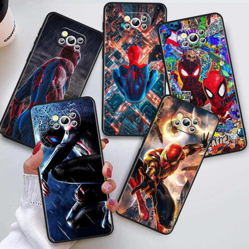 Marvel Spider-Man Phon Case For Xiaomi POCO C50 C40 C31 C3 M5S X4 M4 M3 F4 F3 GT F2 F1 X3 NFC X2 Pro Black Cover 
Marvel Spider-Man Phon Case For Xiaomi POCO C50 C40 C31 C3 M5S X4 M4 M3 F4 F3 GT F2 F1 X3 NFC X2 Pro Black Cover