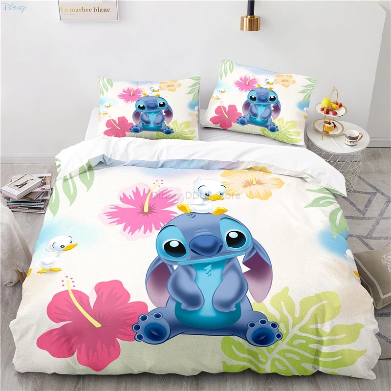 Classic Cartoon Stitch Bedding Set Disney Duvet Cover Pillowcase Europe/Australia/USA Twin Full Queen King Size Bedroom Decors
Classic Cartoon Stitch Bedding Set Disney Duvet Cover Pillowcase Europe/Australia/USA Twin Full Queen King Size Bedroom Decors