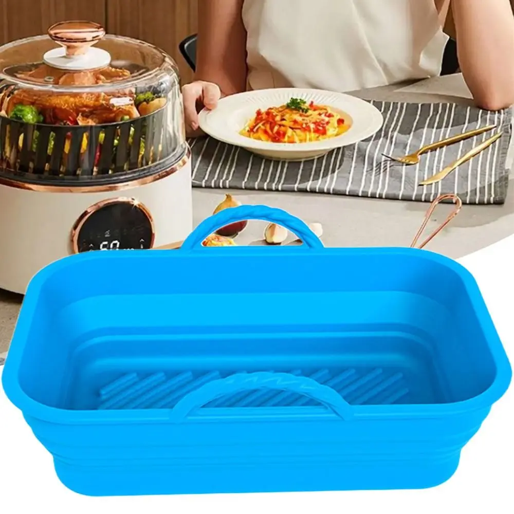 Kitchen BBQ Plate Heating Reusable Replacement Liners Foldable For NINJA Air Fryer Silicone Pot Baking Pan
Kitchen BBQ Plate Heating Reusable Replacement Liners Foldable For NINJA Air Fryer Silicone Pot Baking Pan