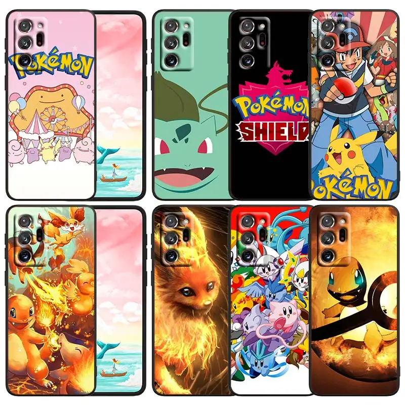 Cute Cartoon Pokémon For Samsung Note 20 10 9 Ultra Lite Plus F23 M52 M21 A73 A70 A20 A10 A8 A03 j7 j6 Black Phone Case
Cute Cartoon Pokémon For Samsung Note 20 10 9 Ultra Lite Plus F23 M52 M21 A73 A70 A20 A10 A8 A03 j7 j6 Black Phone Case