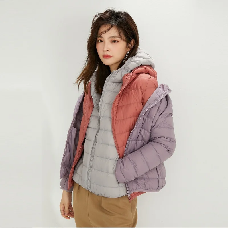 Women Winter Down Jacket 2022 New Spring Autumn 90% White Duck Down Jacket Women Hooded Ultra Lightweight Coats Jaqueta Feminina
Women Winter Down Jacket 2022 New Spring Autumn 90% White Duck Down Jacket Women Hooded Ultra Lightweight Coats Jaqueta Feminina