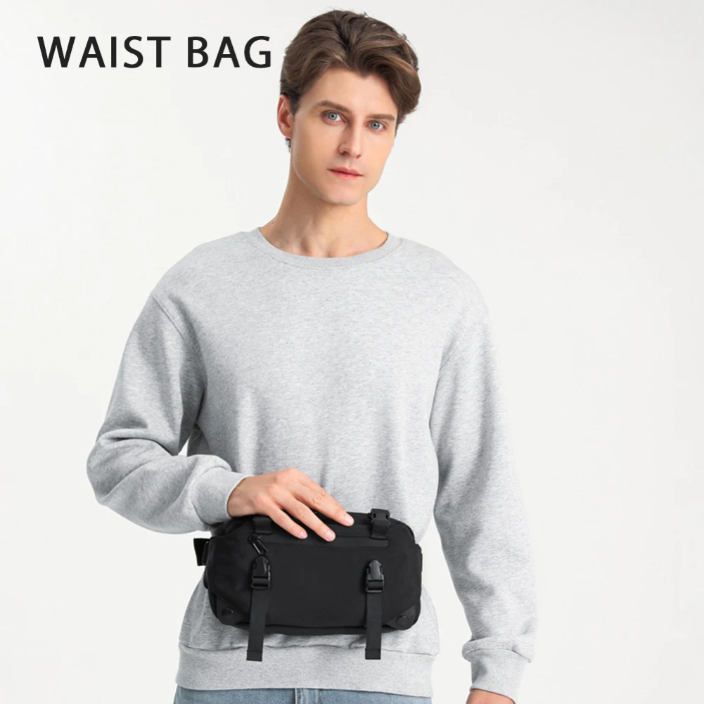 Men Waist Bag Waterproof Handbag Chest Bag Large Capacity Casual Fanny Pack Male Sports Cycling Fanny Pack
Men Waist Bag Waterproof Handbag Chest Bag Large Capacity Casual Fanny Pack Male Sports Cycling Fanny Pack