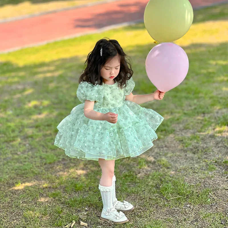 2023 Flower Princess Dress for Girls Summer Short Sleeve Party Tutu Birthday Ball Gown Costume Kids Children Clothes
2023 Flower Princess Dress for Girls Summer Short Sleeve Party Tutu Birthday Ball Gown Costume Kids Children Clothes