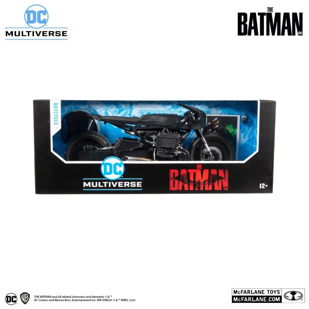 In Stock Original Mcfarlane Batcycle The Batman (Movie) 7" Action Figure Collectible Model Gift
In Stock Original Mcfarlane Batcycle The Batman (Movie) 7" Action Figure Collectible Model Gift