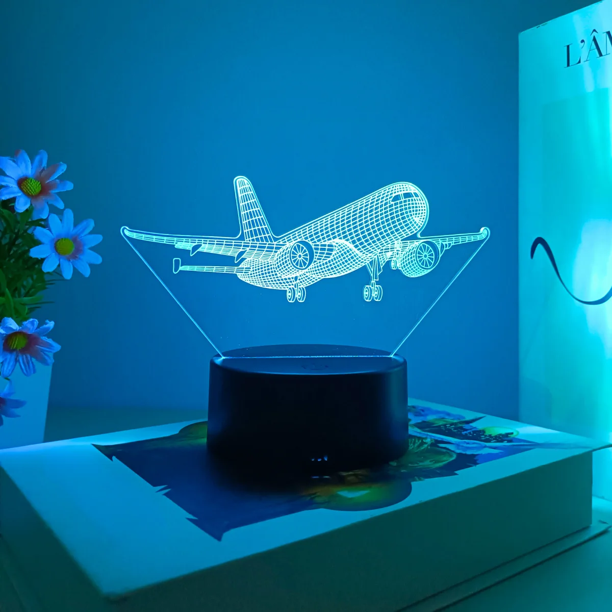 3D ночник самолет USB
3D ночник самолет USB