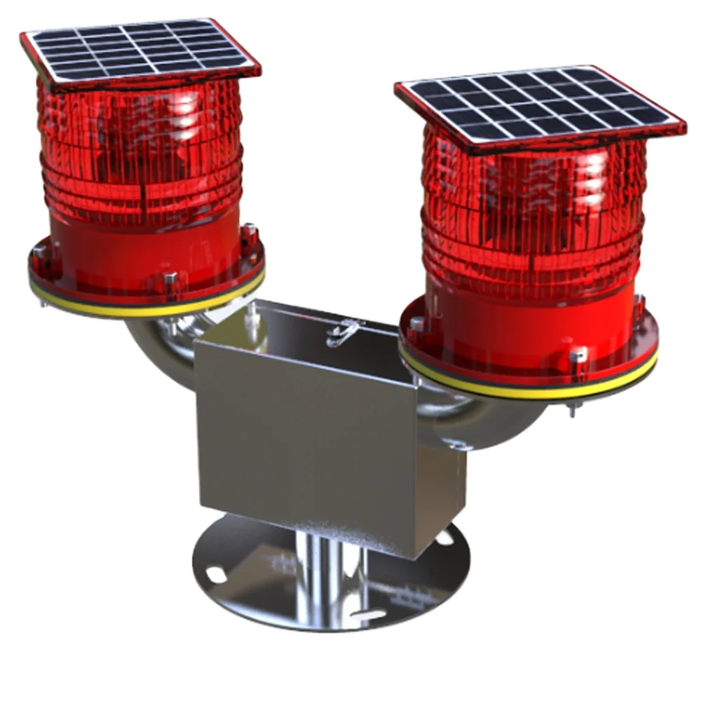 Dual system LED Aircraft warning light system solar power low intensity type b obstacle light on Bridge/Pipe Line
Dual system LED Aircraft warning light system solar power low intensity type b obstacle light on Bridge/Pipe Line