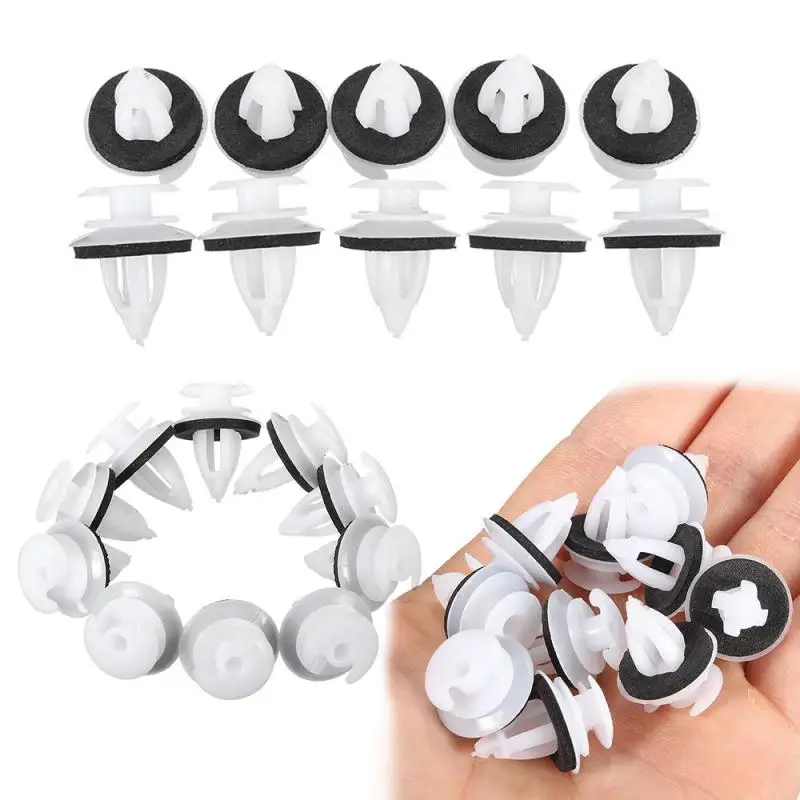 50pcs Universal Rivet Bumper Clip Retainer Portable For Toyota Lexus With Seal Ring Door Panel Clip Car Accessories Durable
50pcs Universal Rivet Bumper Clip Retainer Portable For Toyota Lexus With Seal Ring Door Panel Clip Car Accessories Durable