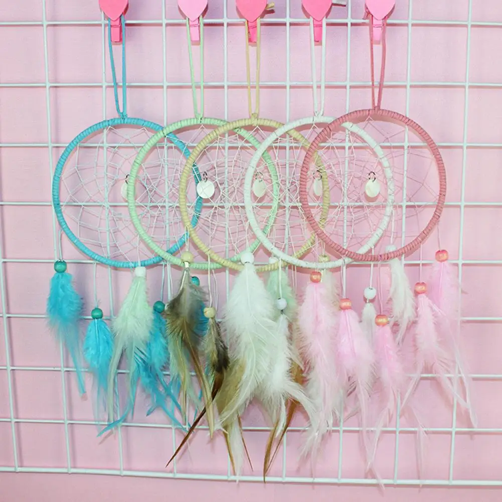 Lightweight 1 Set Practical Handcrafting DIY Hanging Crochet Kit Multi Colors Dream-Catcher Set Soft for Gift
Lightweight 1 Set Practical Handcrafting DIY Hanging Crochet Kit Multi Colors Dream-Catcher Set Soft for Gift