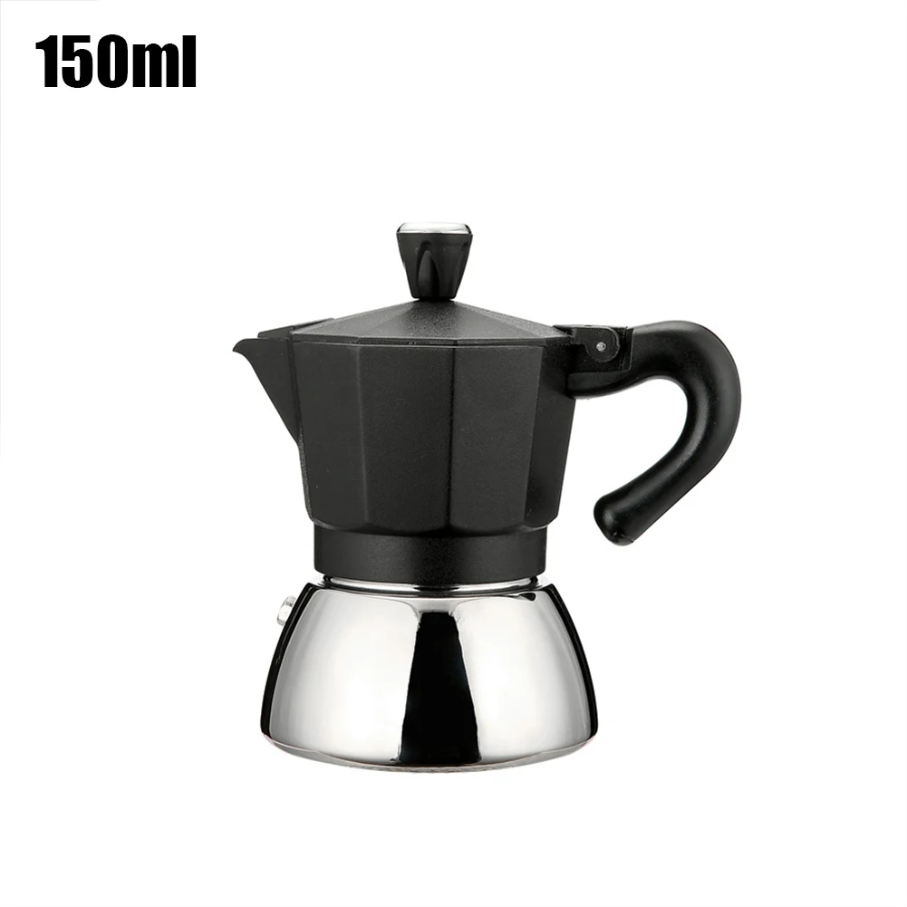 Moka Pot Coffee Maker 3 Cups (150 Ml) 430 Stainless Steel 6 Cups (300 Ml) Card Pot Coffee Espresso Maker Italian Style
Moka Pot Coffee Maker 3 Cups (150 Ml) 430 Stainless Steel 6 Cups (300 Ml) Card Pot Coffee Espresso Maker Italian Style