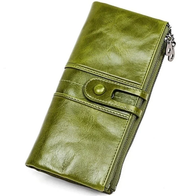 New Style Wallets Women 100% Genuine Leather Card Holder Wallet Women's Long Wallet Zipper Purse Coin Purse Money Bag Cluth
New Style Wallets Women 100% Genuine Leather Card Holder Wallet Women's Long Wallet Zipper Purse Coin Purse Money Bag Cluth