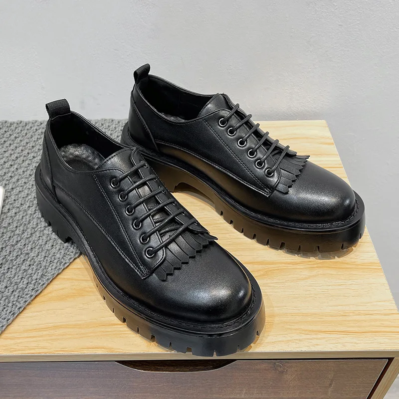 Mens Dress Shoes Leather Fashion Men Business Office Shoes Round Toe Black Oxford Shoes Breathable Men Formal Wedding Shoes
Mens Dress Shoes Leather Fashion Men Business Office Shoes Round Toe Black Oxford Shoes Breathable Men Formal Wedding Shoes