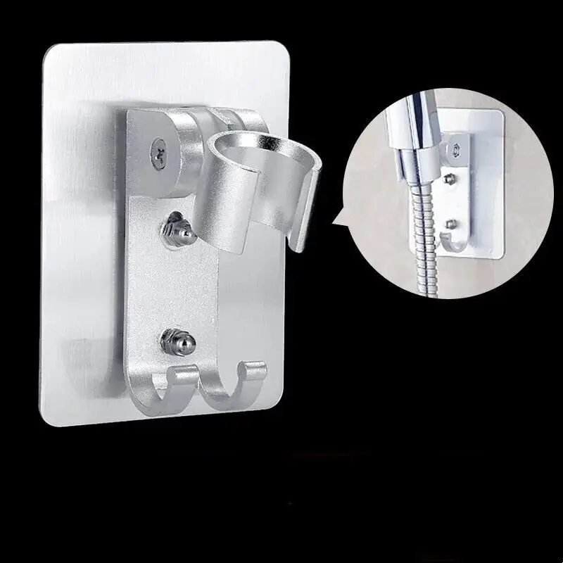 Aluminum Shower Holder Adjustable Punch Free Bathroom Shower Head Stand Bracket Wall Mounted Kitchen Restroom Accessories
Aluminum Shower Holder Adjustable Punch Free Bathroom Shower Head Stand Bracket Wall Mounted Kitchen Restroom Accessories