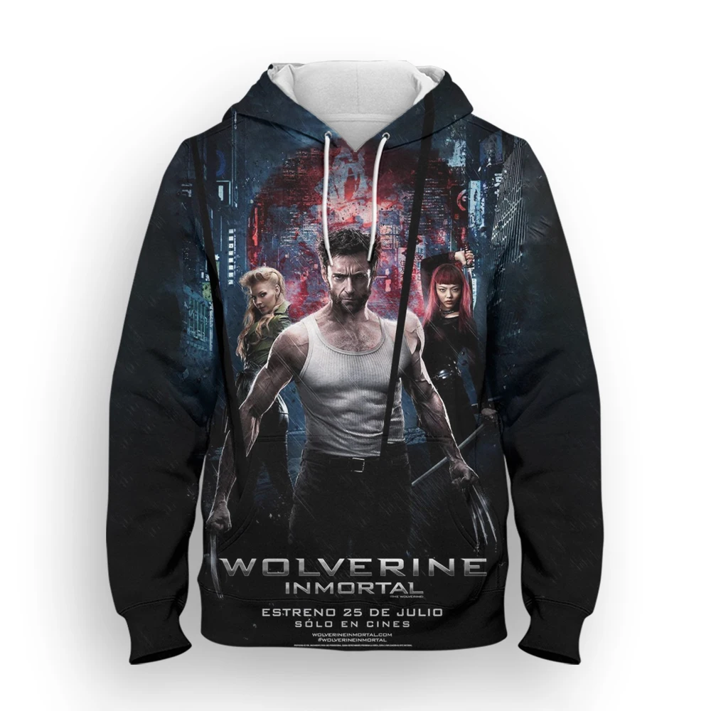 Hoodie Disney Marvel Wolverine 3D Men's Print Fashion Spring Sweater Streetwear Men's Pullover
Hoodie Disney Marvel Wolverine 3D Men's Print Fashion Spring Sweater Streetwear Men's Pullover