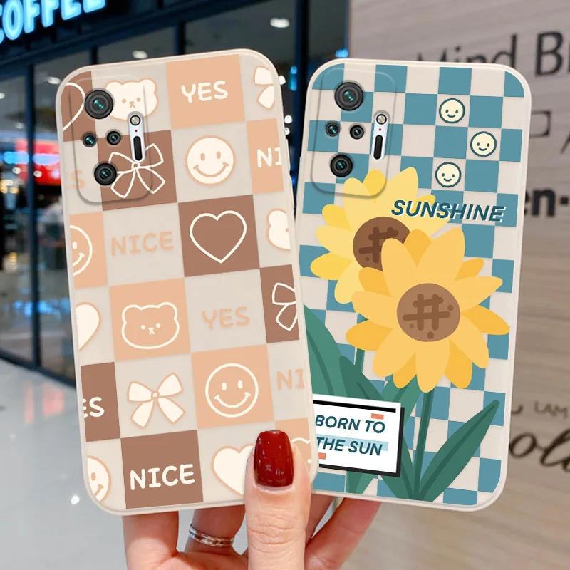Flower Bear Case For Xiaomi Redmi Note 10 Pro 11 Case Soft Funda For Xiaomi Poco X3 Pro F3 M3 M4 Pro Mi 11T 12 11 Lite 10T Cover
Flower Bear Case For Xiaomi Redmi Note 10 Pro 11 Case Soft Funda For Xiaomi Poco X3 Pro F3 M3 M4 Pro Mi 11T 12 11 Lite 10T Cover