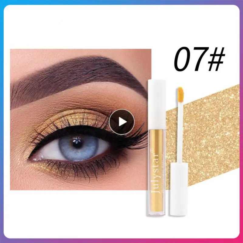 Matte Glitter Liquid Eye Shadow Pearl Ultra-shine Single Color Brightening Eye Shadow Portable Long-lasting Makeup Cosmetics
Matte Glitter Liquid Eye Shadow Pearl Ultra-shine Single Color Brightening Eye Shadow Portable Long-lasting Makeup Cosmetics