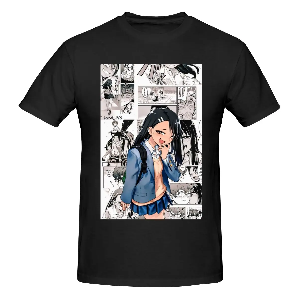 Don't Toy With Me Nagatoro T Shirt Cotton Crewneck Custom Short Sleeve Anime Shirt
Don't Toy With Me Nagatoro T Shirt Cotton Crewneck Custom Short Sleeve Anime Shirt