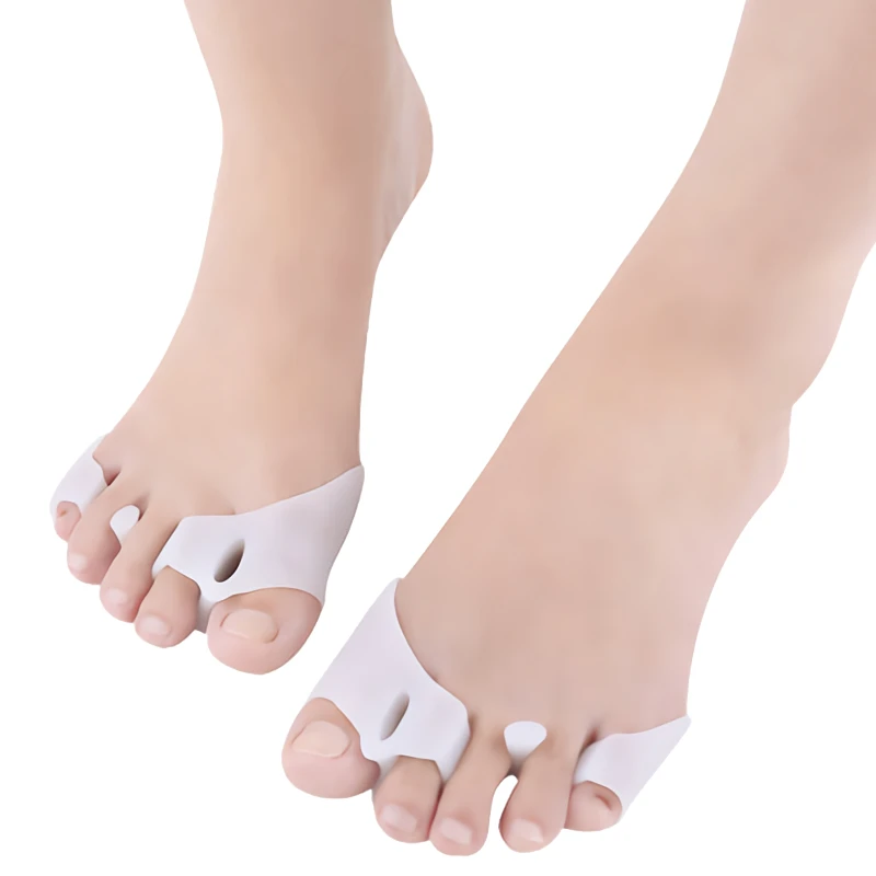 2pieces=1pair Gel Toe Splitter Three-Holes Bunions Orthopedic Correctors Corns Pain Relief Separators Straightener Forefoot Pad
2pieces=1pair Gel Toe Splitter Three-Holes Bunions Orthopedic Correctors Corns Pain Relief Separators Straightener Forefoot Pad