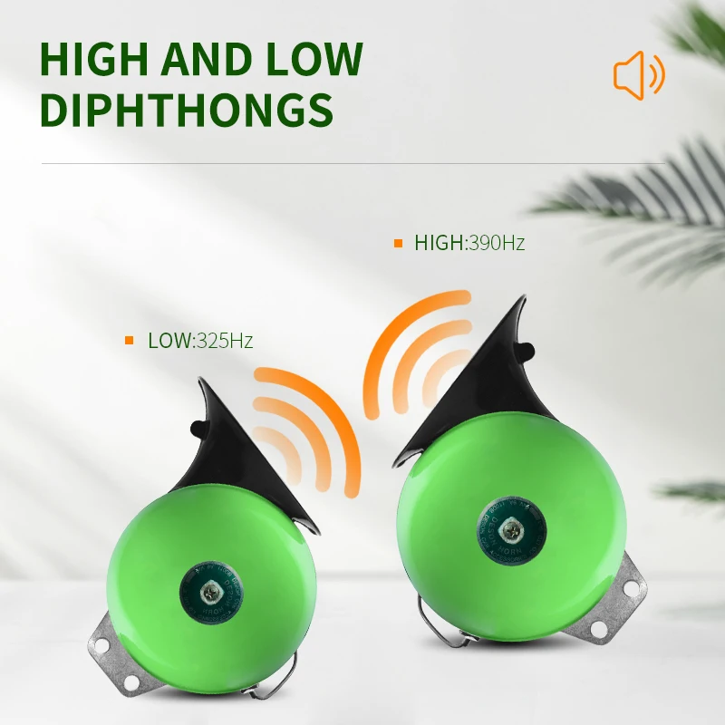 Car modified horn, trolley 12v to electric horn, 24v truck electric horn, large snail horn Sound level 120db
Car modified horn, trolley 12v to electric horn, 24v truck electric horn, large snail horn Sound level 120db