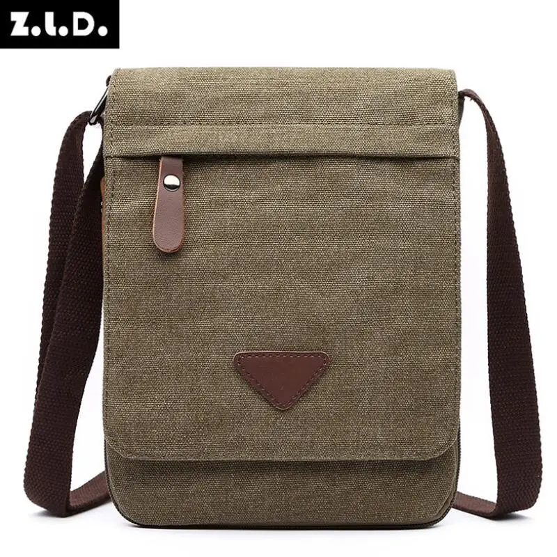 Classic men's casual canvas bag large-capacity shoulder bag retro messenger bag small square bag youth student school bag men
Classic men's casual canvas bag large-capacity shoulder bag retro messenger bag small square bag youth student school bag men