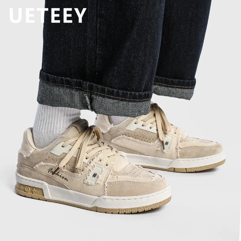 Men's Shoes New 2022 Color-blocking Skateboard sneakers Designer Couples Casual Sports Shoes Retro Tide Thick Sole flat soft
Men's Shoes New 2022 Color-blocking Skateboard sneakers Designer Couples Casual Sports Shoes Retro Tide Thick Sole flat soft