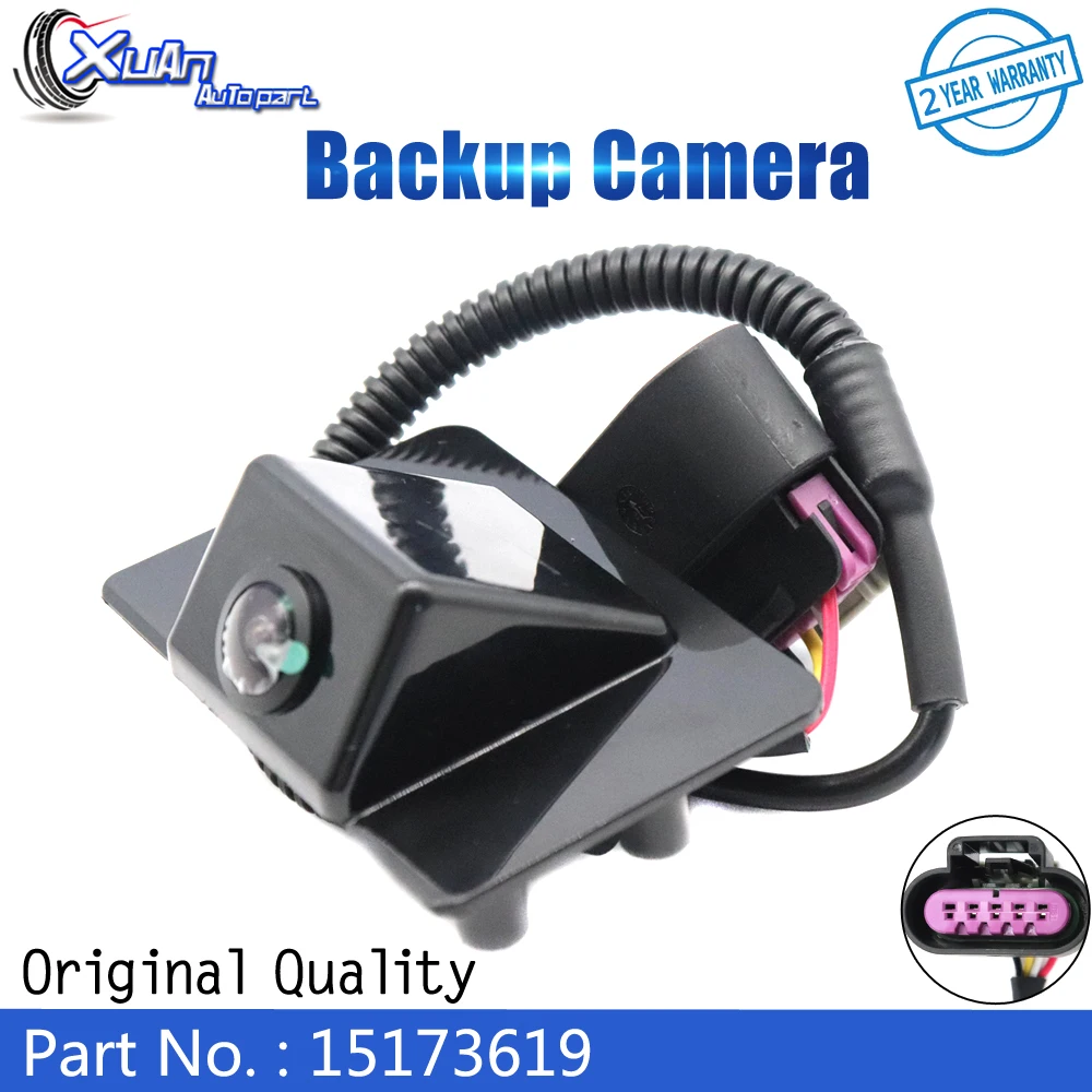 XUAN Car Rear View Backup Camera 15173619 for Cadillac Escalade Chevrolet Suburban Tahoe GMC Yukon 2007 2008
XUAN Car Rear View Backup Camera 15173619 for Cadillac Escalade Chevrolet Suburban Tahoe GMC Yukon 2007 2008