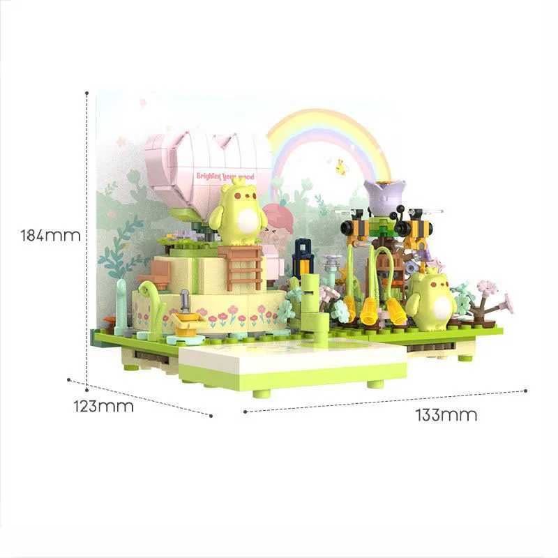 MOC JA6382 New Rocker Rotation Creative Model Building Blocks Adorable Bear Hand Series Gear Jump Rocker Girl Toy Gift Set
MOC JA6382 New Rocker Rotation Creative Model Building Blocks Adorable Bear Hand Series Gear Jump Rocker Girl Toy Gift Set