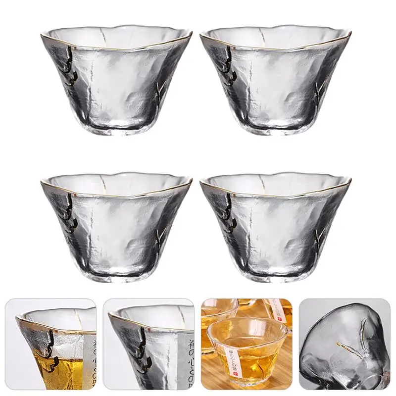4Pcs Glass Sake Cup Cups Japanese Drinking Tea Tumbler Japan Glasses Porcelain Soju Servingdecorative Flower Plum Shot
4Pcs Glass Sake Cup Cups Japanese Drinking Tea Tumbler Japan Glasses Porcelain Soju Servingdecorative Flower Plum Shot