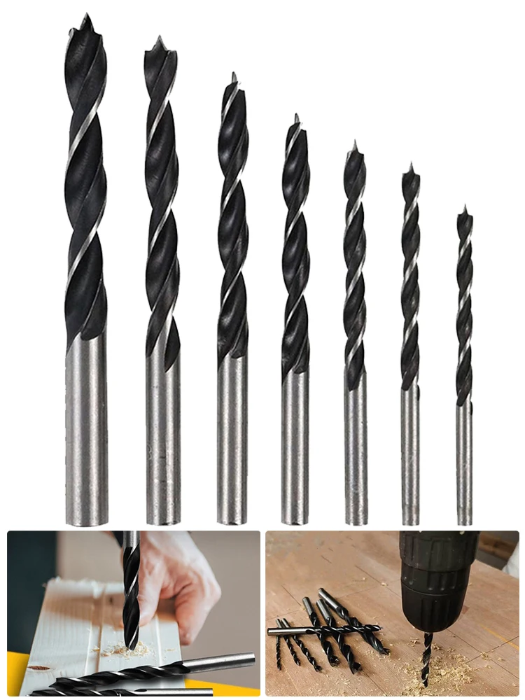 7Pcs Three Point Woodworking Drill Wood Drill Bits Kit 3-10mm Drilling For Woodworking Drilling Workshop Equipment Power Tools
7Pcs Three Point Woodworking Drill Wood Drill Bits Kit 3-10mm Drilling For Woodworking Drilling Workshop Equipment Power Tools