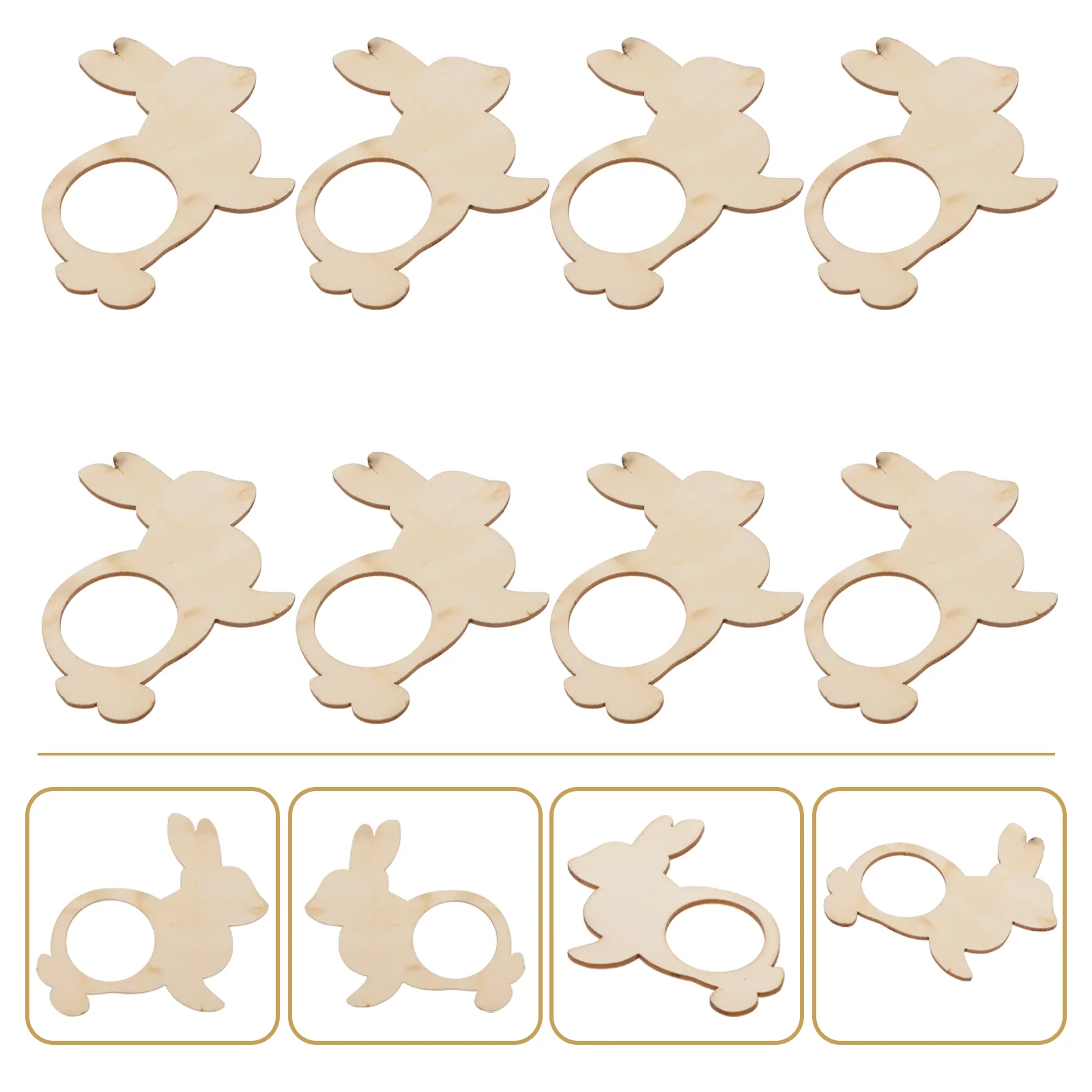 8Pcs Wooden Napkin Rings Adorable Serviette Rings Elegant Serviette Buckles Tissue Supply
8Pcs Wooden Napkin Rings Adorable Serviette Rings Elegant Serviette Buckles Tissue Supply