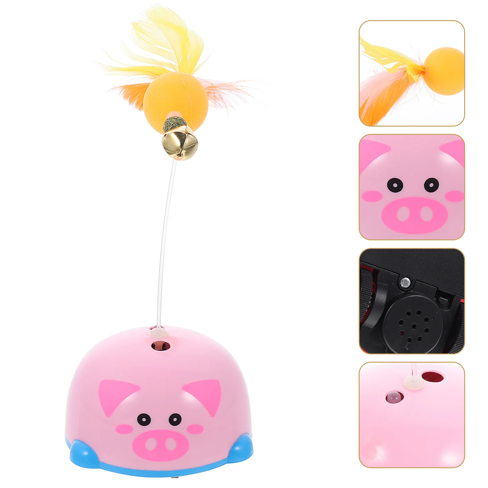 Cat Toy Toys Teaser Kitten Electric Automatic Interactivepet Interesting Self Exercise Household Puzzle Chew Charmer Operated 
Cat Toy Toys Teaser Kitten Electric Automatic Interactivepet Interesting Self Exercise Household Puzzle Chew Charmer Operated
