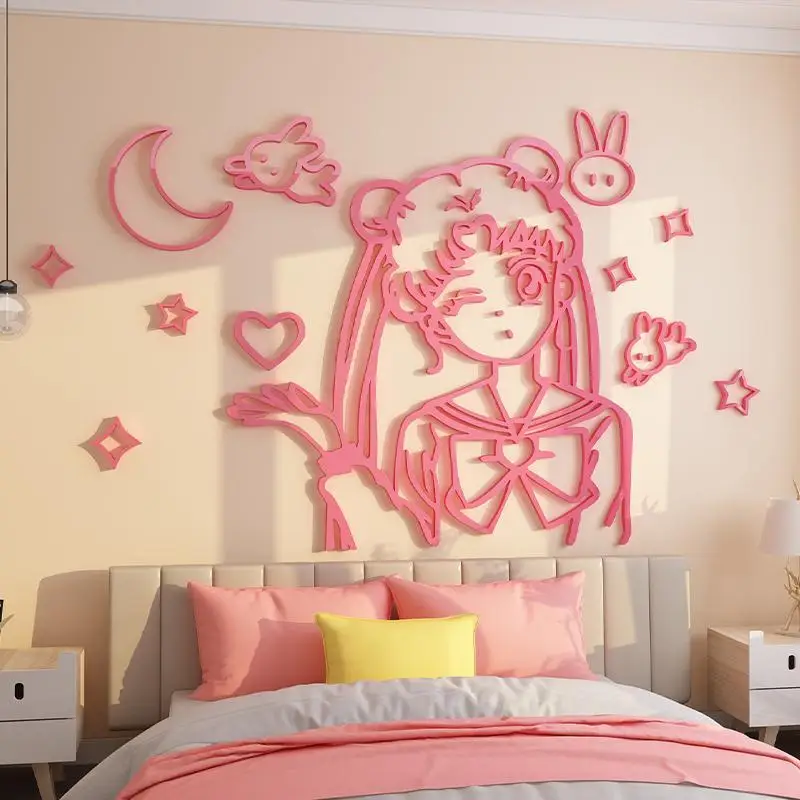 Cartoon Anime Sailors Moon Wall Sticker Acrylic Mirror Wallsticker Beautiful Girl Sailormoons Wall Sticker Girls Room Home Decor
Cartoon Anime Sailors Moon Wall Sticker Acrylic Mirror Wallsticker Beautiful Girl Sailormoons Wall Sticker Girls Room Home Decor