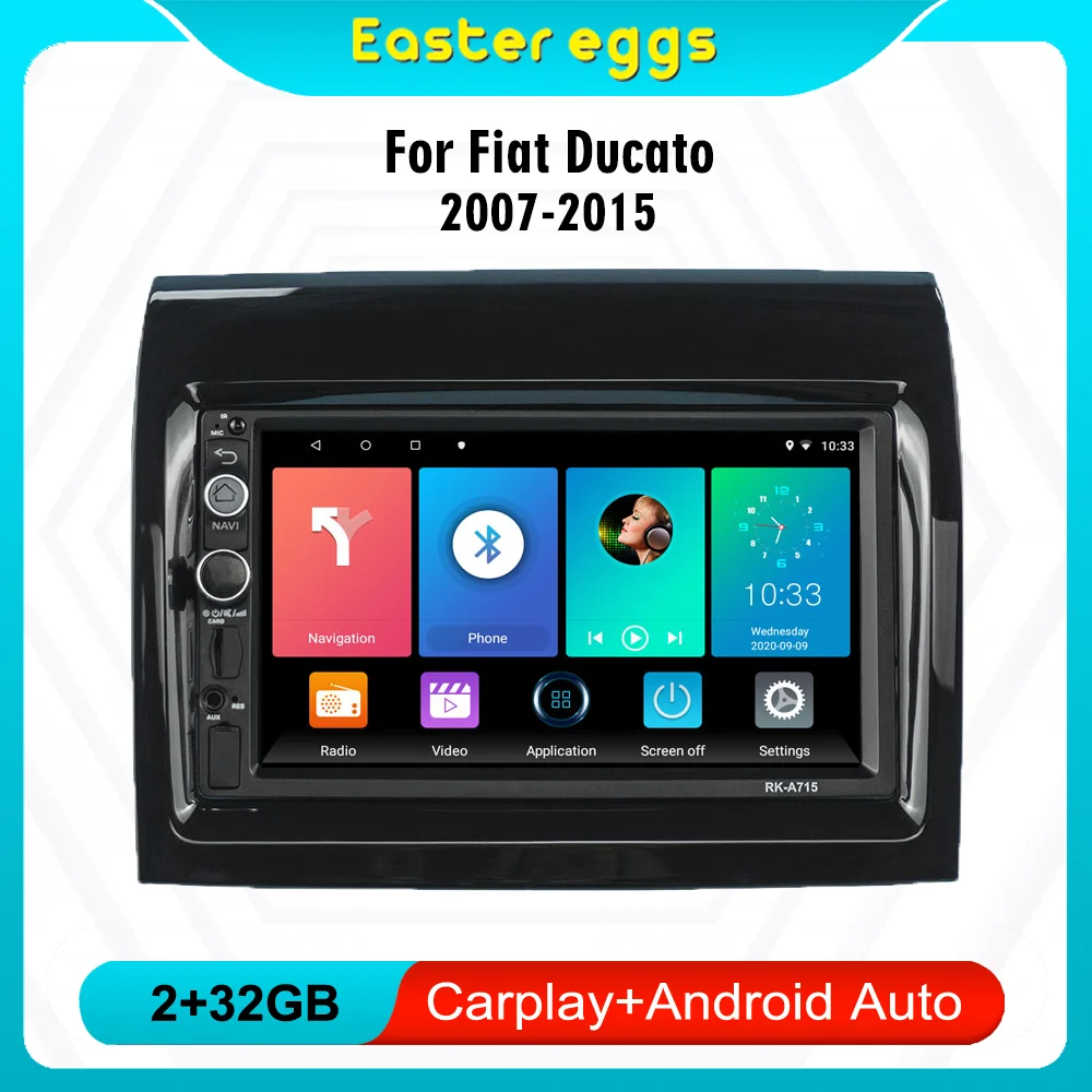 7 Inch 2 Din Android Car Radio For FIAT Ducato 2007-2015 Citroen Jumper Peugeot Boxer 2011-2015 Multimedia Player WiFi Autoradio
7 Inch 2 Din Android Car Radio For FIAT Ducato 2007-2015 Citroen Jumper Peugeot Boxer 2011-2015 Multimedia Player WiFi Autoradio