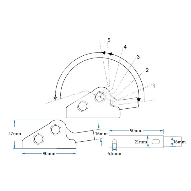 Ratchet Sofa Hinge Folding Connecting 180 Degree Spare Parts Metal Chair Backrest Accessory Adjustable Durable
Ratchet Sofa Hinge Folding Connecting 180 Degree Spare Parts Metal Chair Backrest Accessory Adjustable Durable