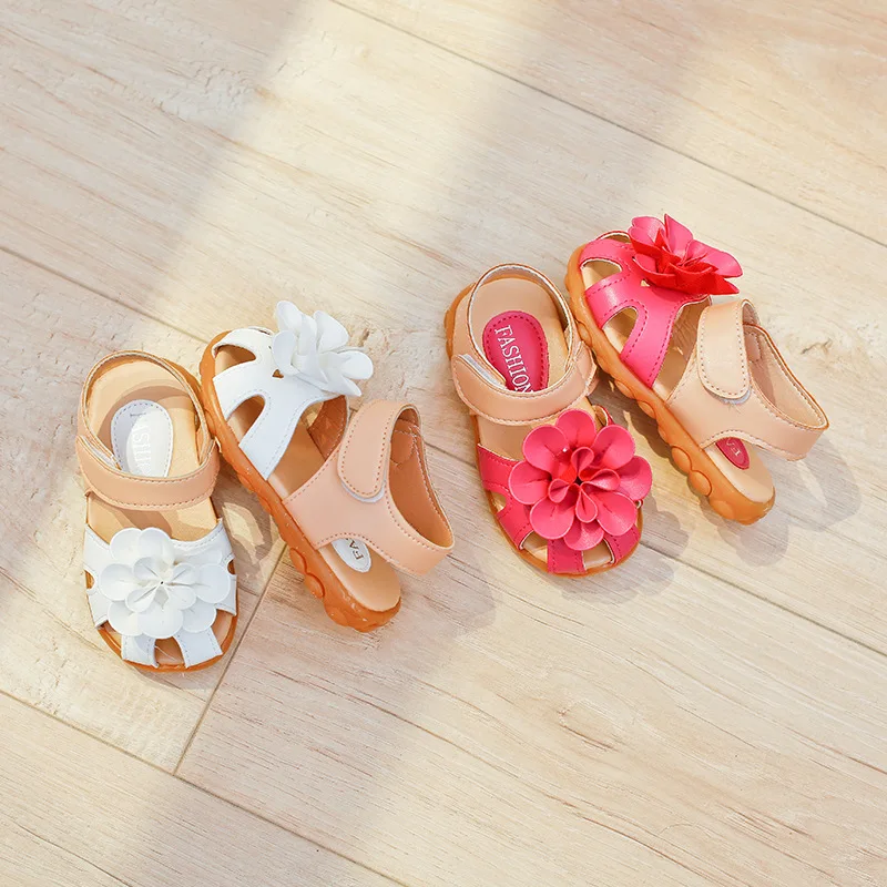 Girls Sandals Closed Toe Soft Sole Kids Shoes Sweet Flower Princess Sandals Baby Beach Shoes Hollow Out Breathable Girls Shoes
Girls Sandals Closed Toe Soft Sole Kids Shoes Sweet Flower Princess Sandals Baby Beach Shoes Hollow Out Breathable Girls Shoes