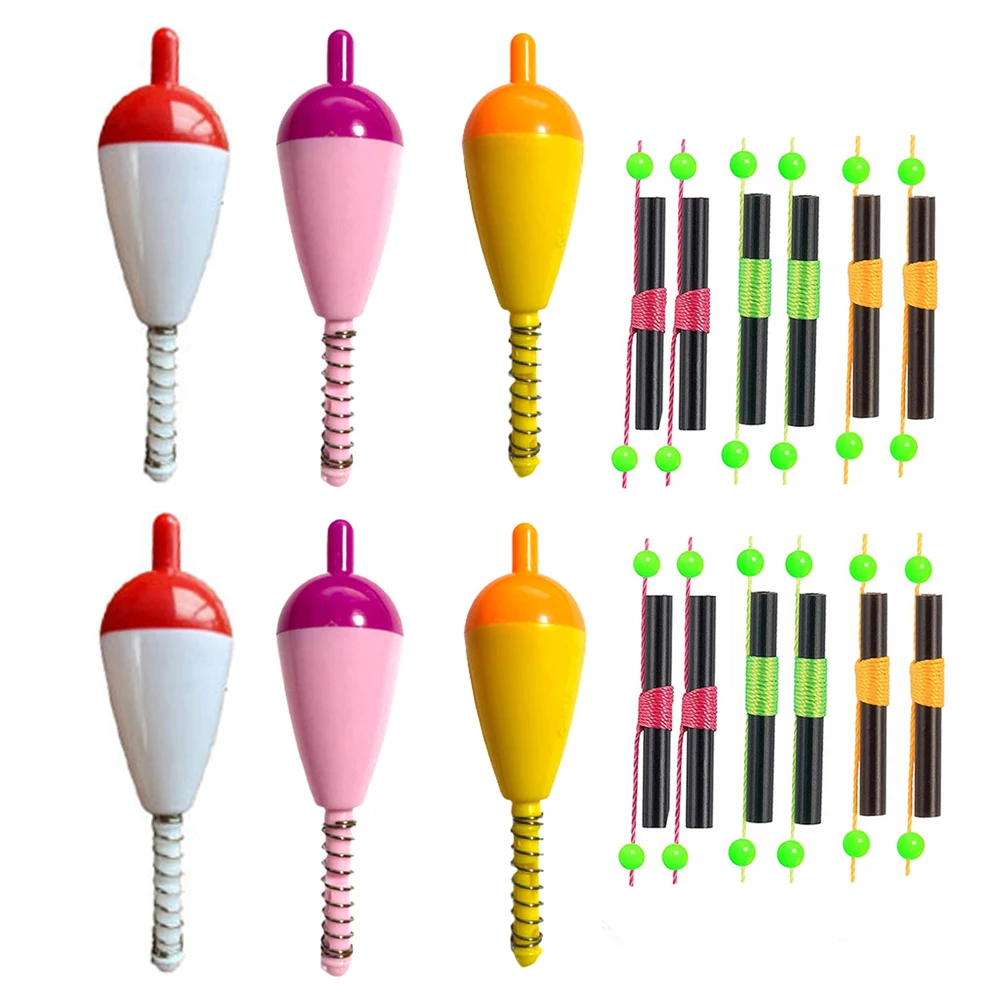 Spring Float For Fishing Slip Bobber Corks Hard Plastic Oval Bobbers Fixed Float for Crappie Panfish Trout Walleyes 6pcs/10pcs
Spring Float For Fishing Slip Bobber Corks Hard Plastic Oval Bobbers Fixed Float for Crappie Panfish Trout Walleyes 6pcs/10pcs