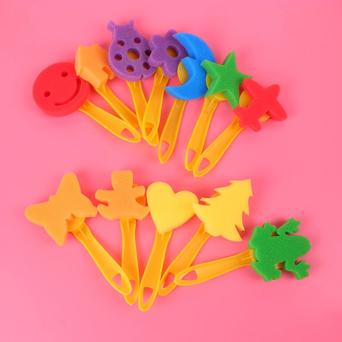 Brush Sponge Brushes Roller Kids Painting Drawing Stamper Rollers Texture Acrylic Varnish Stain Craft Polyfoam Sponges Tools Set
Brush Sponge Brushes Roller Kids Painting Drawing Stamper Rollers Texture Acrylic Varnish Stain Craft Polyfoam Sponges Tools Set