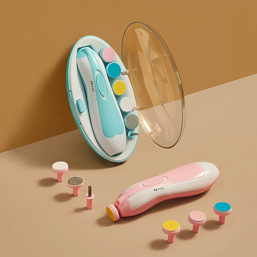 Electric Baby Nail File Clippers Adult Nail Trimmer Toddler Toes Trim Nails Polisher Care Set with LED Light Manicure Tools
Electric Baby Nail File Clippers Adult Nail Trimmer Toddler Toes Trim Nails Polisher Care Set with LED Light Manicure Tools