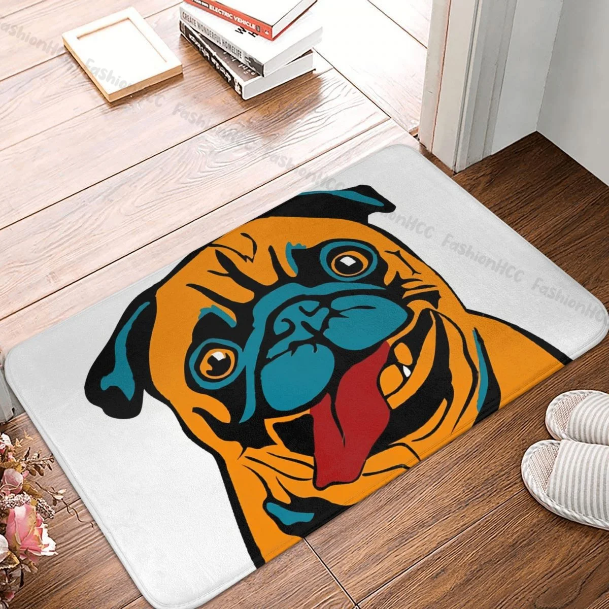 Non-slip Doormat PUG Life Street Dog Bath Kitchen Mat Welcome Carpet Indoor Modern Decor
Non-slip Doormat PUG Life Street Dog Bath Kitchen Mat Welcome Carpet Indoor Modern Decor