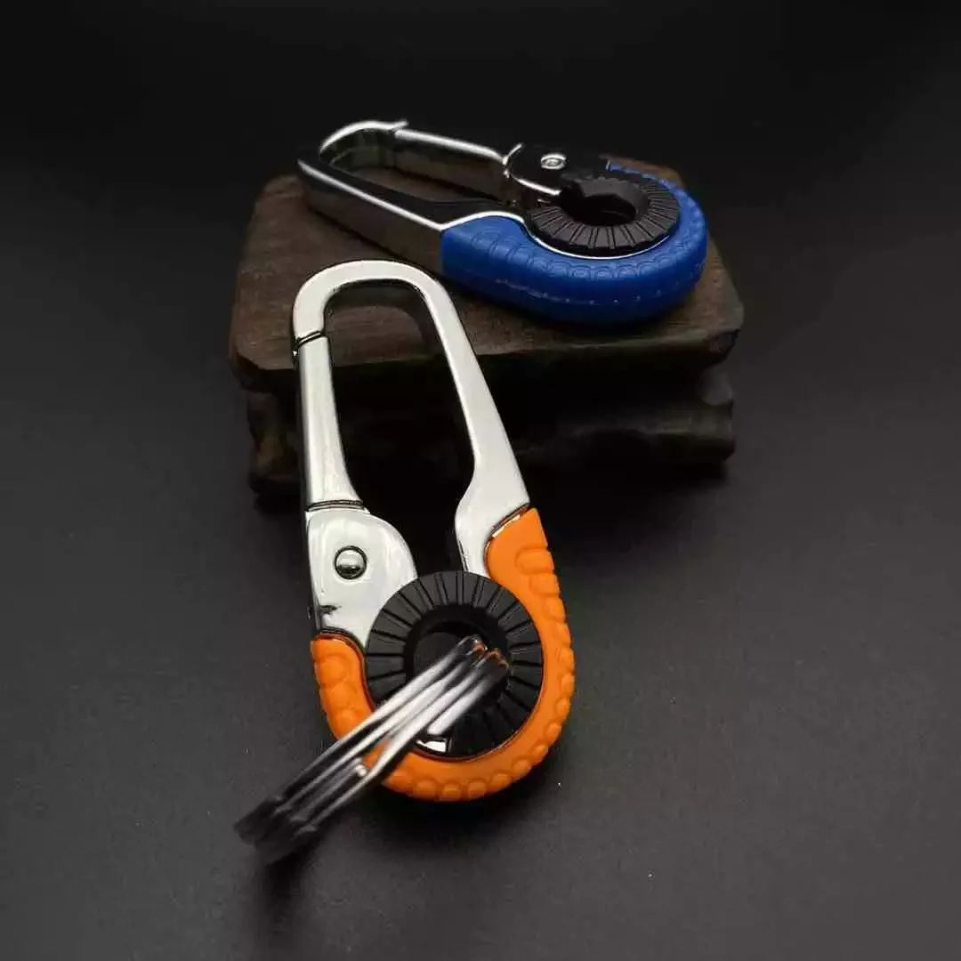 Durable Keychain Hook Stainless Steel Buckle Outdoor Carabiner Climbing Tool Double Ring Car Fishing Keyring
Durable Keychain Hook Stainless Steel Buckle Outdoor Carabiner Climbing Tool Double Ring Car Fishing Keyring