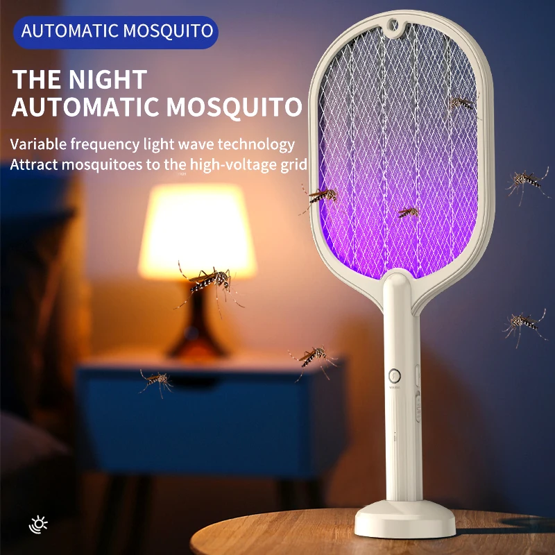 2In1 Mosquito Killer Lamp Intelligent Household Electric Shock Mosquito Swatter USB Recharg Eable Bug Zapper Mosquito Trap
2In1 Mosquito Killer Lamp Intelligent Household Electric Shock Mosquito Swatter USB Recharg Eable Bug Zapper Mosquito Trap