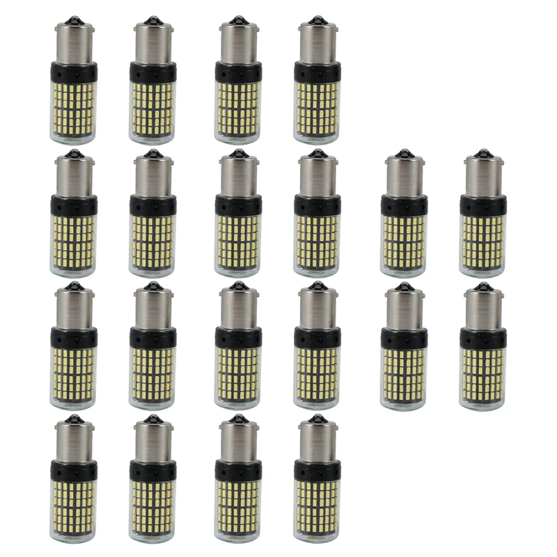 1156 LED Light Bulb White Canbus Super Bright Automotive RV 3014 144 SMD 7506 1003 1073 Turn Signal Brake Light(20PCS)
1156 LED Light Bulb White Canbus Super Bright Automotive RV 3014 144 SMD 7506 1003 1073 Turn Signal Brake Light(20PCS)