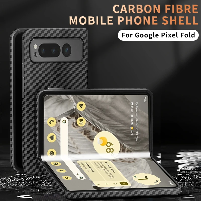 For Google Pixel Fold Case Hinge Carbon Fiber Coque Aramid Fiber Protector Phone Cover For Pixel Fold Shockproof Cases
For Google Pixel Fold Case Hinge Carbon Fiber Coque Aramid Fiber Protector Phone Cover For Pixel Fold Shockproof Cases