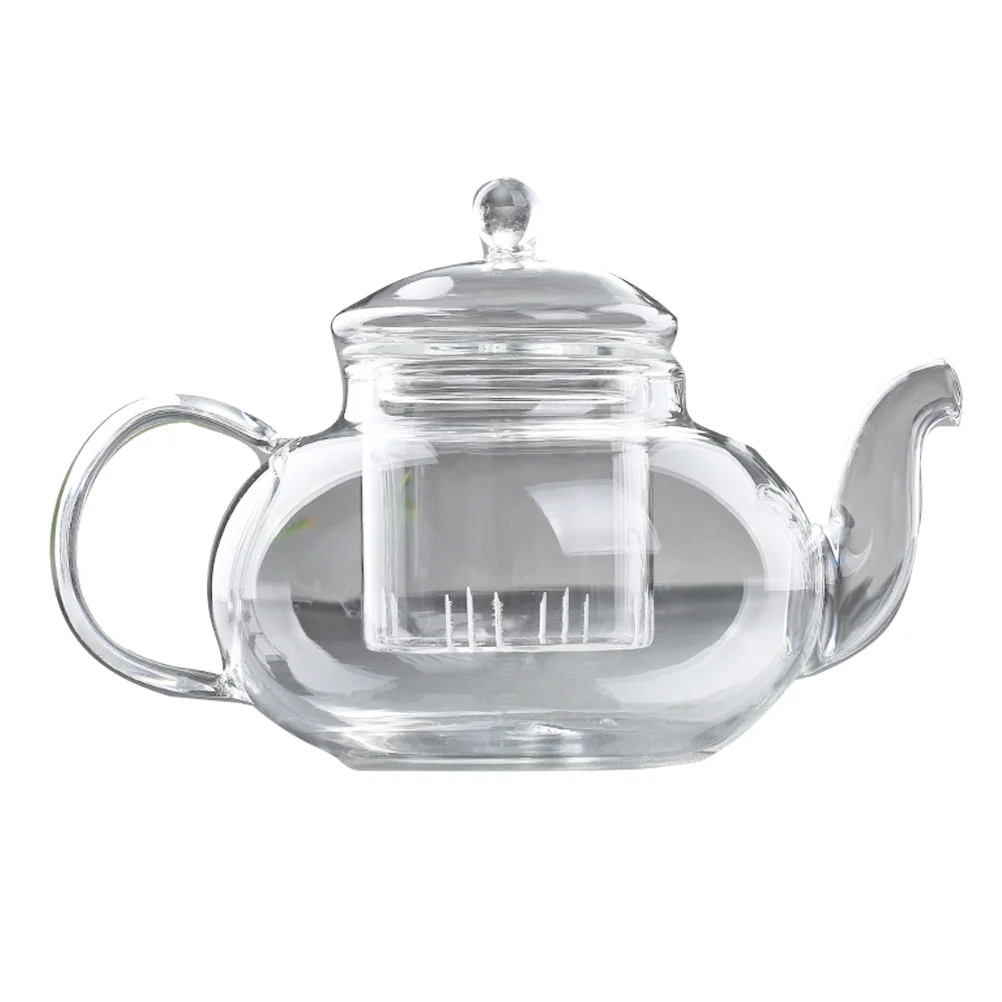 1Pc 400ml Borosilicate Teapot Glass Steaming Teapot High Temperature Steamed Tea Boiled Teapot Boiling Water Pot Filter Teapot
1Pc 400ml Borosilicate Teapot Glass Steaming Teapot High Temperature Steamed Tea Boiled Teapot Boiling Water Pot Filter Teapot