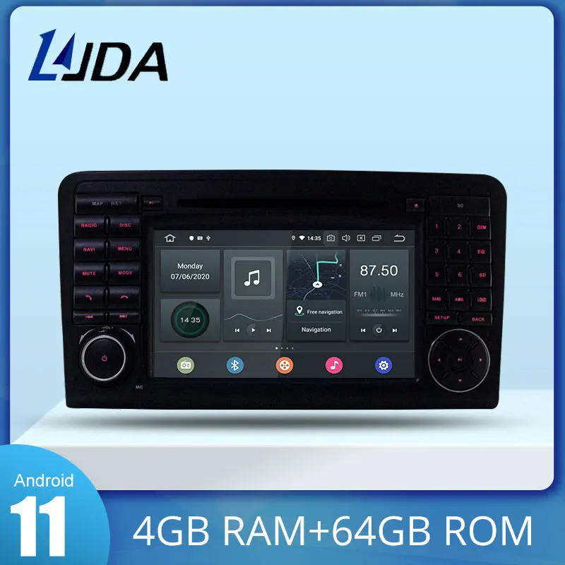Автомагнитола LJDA 2 Din Android 11 для Mercedes R Class W251 R280 R300 R320 R350, автомобильный мультимедийный плеер, стерео аудио GPS DVD DSP
Автомагнитола LJDA 2 Din Android 11 для Mercedes R Class W251 R280 R300 R320 R350, автомобильный мультимедийный плеер, стерео аудио GPS DVD DSP
