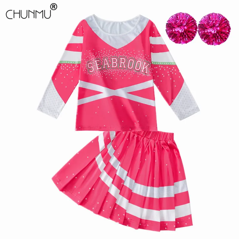 Kids Children Girls Cosplay Costume Fashion Long Sleeve Tops and Pleated Skirt Set Active Sport Outfits Halloween Carnival Suit
Kids Children Girls Cosplay Costume Fashion Long Sleeve Tops and Pleated Skirt Set Active Sport Outfits Halloween Carnival Suit