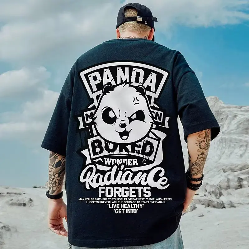 Summer New Casual Loose T-shirt Short sleeved Men's Fashion Loose Printing Large 8XL Hip Hop Couple Wear Half Sleeve Cotton Top
Summer New Casual Loose T-shirt Short sleeved Men's Fashion Loose Printing Large 8XL Hip Hop Couple Wear Half Sleeve Cotton Top
