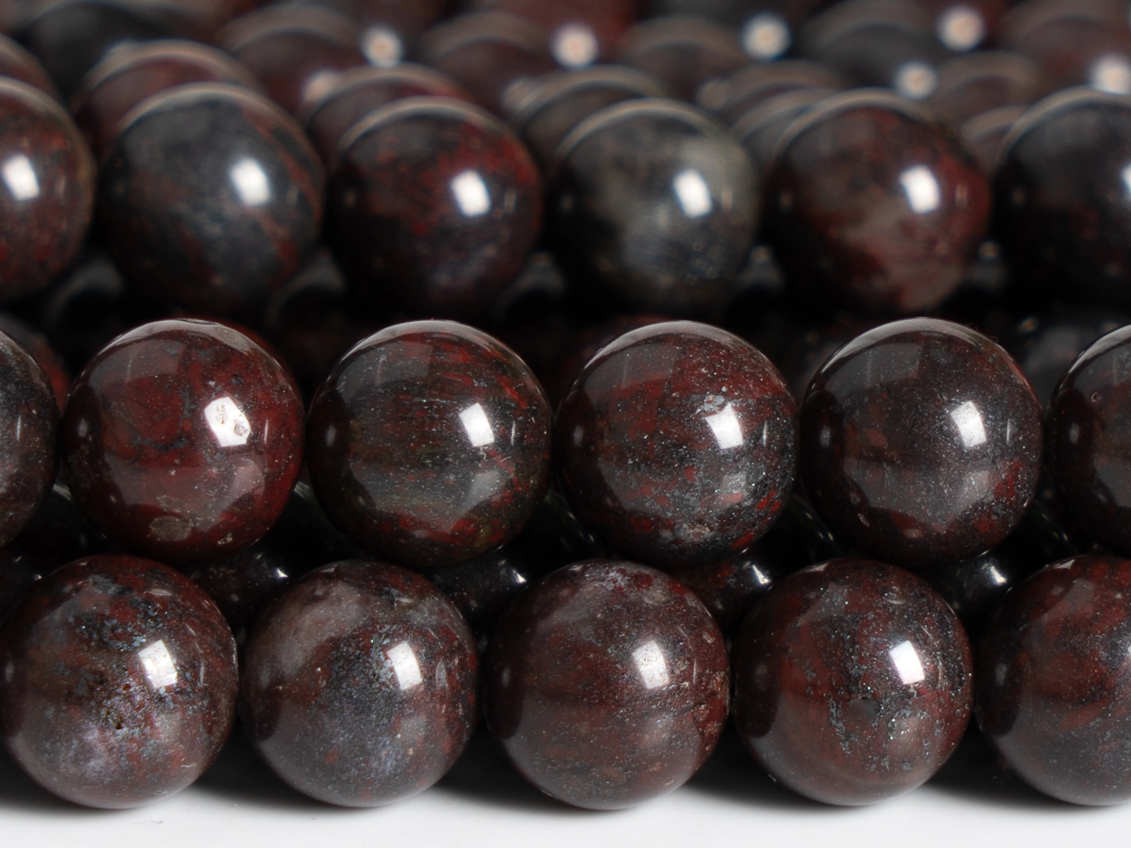 Genuine Natural Dark Red Brecciated Jasper Beads Grade AAA Gemstone Round Loose Beads 4/6/8/10/12mm for Jewelry Making
Genuine Natural Dark Red Brecciated Jasper Beads Grade AAA Gemstone Round Loose Beads 4/6/8/10/12mm for Jewelry Making